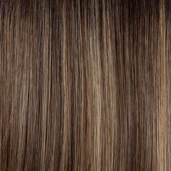 MC11SS | BUTTER PECAN | Rooted brunette with blonde highlights