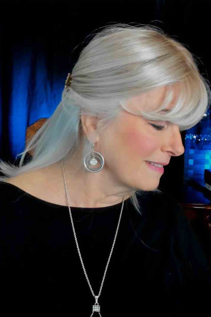 Lace Front Mono Part Bangs 19" | Synthetic Hair Topper by Belle Tress - Wig Studio 1