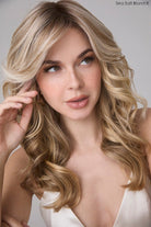 Medium Wavy TP Mono by Amore | HF Synthetic Hair Topper - Wig Studio 1
