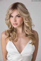 Medium Wavy TP Mono by Amore | HF Synthetic Hair Topper - Wig Studio 1