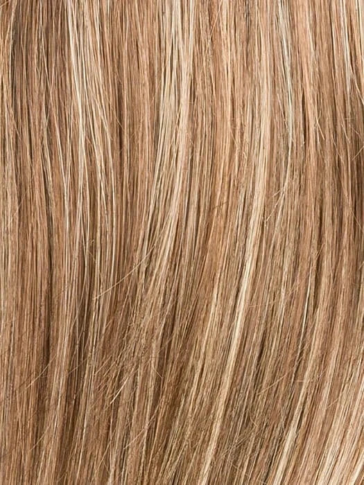 LIGHT BERNSTEIN ROOTED 12.26.27 | Lightest Brown with Light Golden Blonde and Dark Strawberry Blonde Blend with Shaded Roots