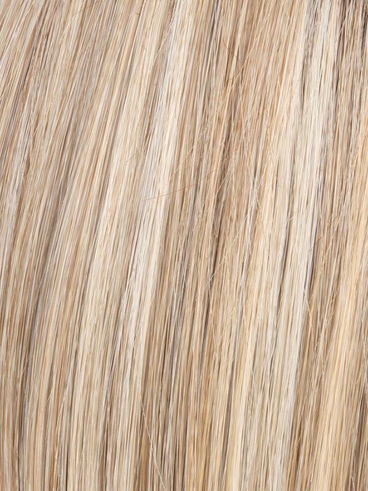 CARAMEL ROOTED 20.14.26 | Light Strawberry Blonde and Medium Ash Blonde with Light Golden Blonde Blend and Shaded Roots