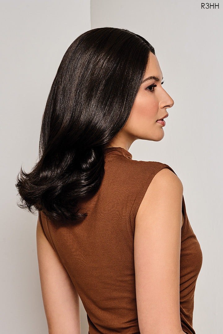 On Key 16" by Raquel Welch | Human Hair Topper | Mono Top - Wig Studio 1