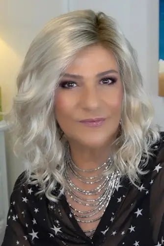 Open Box | Avalon Wig by Estetica | Average Cap | Iced Mocha - Wig Studio 1