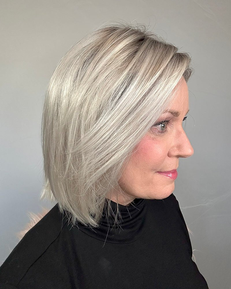 Open Box | Avery Synthetic Lace Front Wig by Henry Margu | Mono Part | 626H - Wig Studio 1