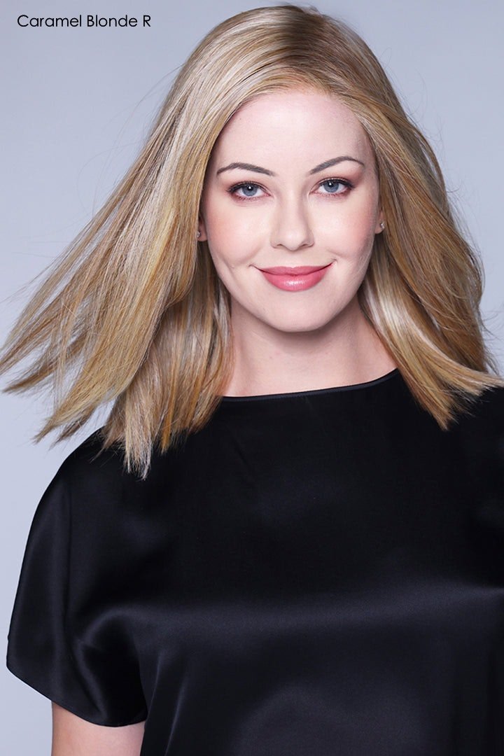 Open Box | Calabasas by Belle Tress | HF Synthetic Lace Front Wig | Mono Part | Crushed Almond Blonde - R - Wig Studio 1