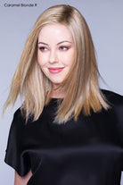 Open Box | Calabasas by Belle Tress | HF Synthetic Lace Front Wig | Mono Part | Crushed Almond Blonde - R - Wig Studio 1