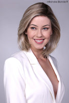 Open Box | Cardiff Wig by Belle Tress | Average Cap | Macadamia Latte - R - Wig Studio 1