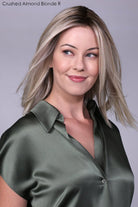 Open Box | Chelsea by Belle Tress | HF Synthetic Lace Front Wig | Mono Part | Coolest Ash Brown - R - Wig Studio 1