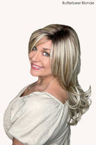 Open Box | Collette | HF Synthetic Lace Front Wig | Mono Part | Tres Leches Blonde - Wig Studio 1
