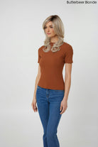 Open Box | Collette | HF Synthetic Lace Front Wig | Mono Part | Tres Leches Blonde - Wig Studio 1