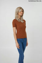 Open Box | Collette | HF Synthetic Lace Front Wig | Mono Part | Tres Leches Blonde - Wig Studio 1