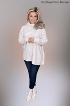 Open Box | Collette | HF Synthetic Lace Front Wig | Mono Part | Tres Leches Blonde - Wig Studio 1