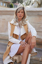 Open Box | Collette | HF Synthetic Lace Front Wig | Mono Part | Tres Leches Blonde - Wig Studio 1