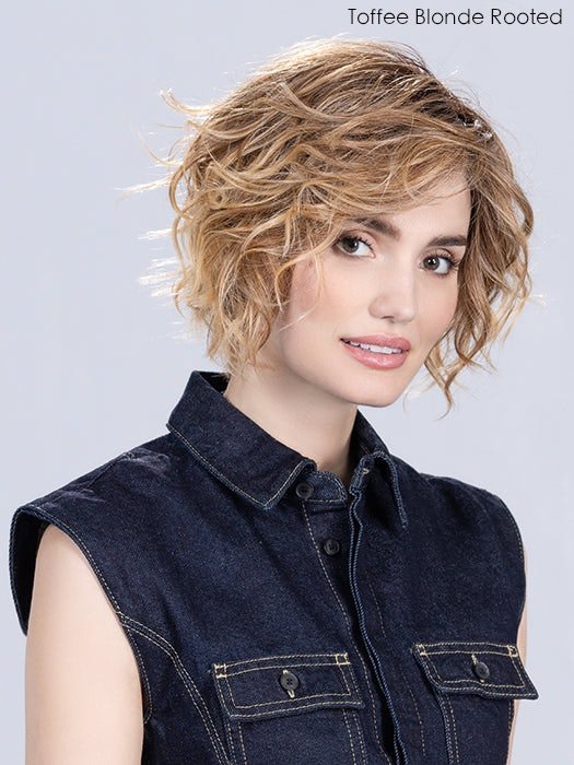 Open Box | Cookie Wig by Ellen Wille | Petite/Average Cap | Rose Blush Rooted - Wig Studio 1