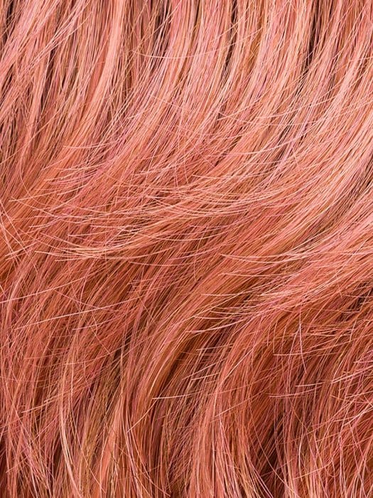 ROSE BLUSH ROOTED | Light copper with Peach and Soft Rose Gold tones with subtle Golden Undertones and Shaded Roots