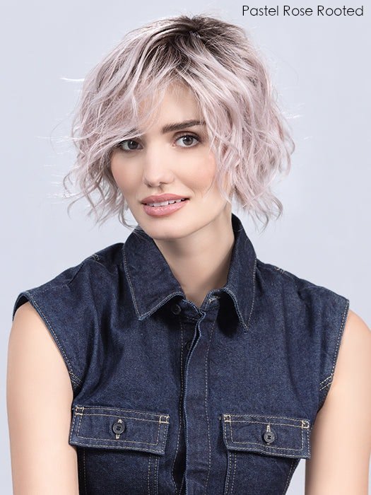 Open Box | Cookie Wig by Ellen Wille | Petite/Average Cap | Rose Blush Rooted - Wig Studio 1