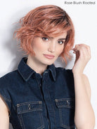 Open Box | Cookie Wig by Ellen Wille | Petite/Average Cap | Rose Blush Rooted - Wig Studio 1