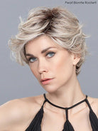 Open Box | Cover | HF Synthetic Lace Front Wig | Mono Part | Platin Blonde Rooted - Wig Studio 1