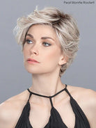 Open Box | Cover | HF Synthetic Lace Front Wig | Mono Part | Platin Blonde Rooted - Wig Studio 1