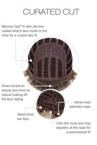 Open Box | Curated Cut by Raquel Welch | HF Synthetic Lace Front Wig | Basic Cap | RL51/61 - Wig Studio 1