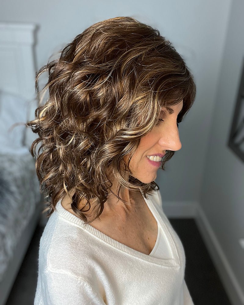 Open Box | Finn Synthetic Lace Front Wig by Estetica | RH1488RT8 - Wig Studio 1