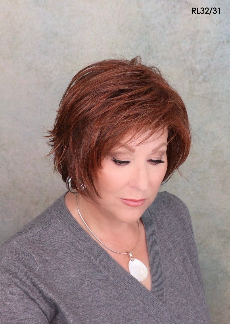 Open Box | Flirting With Fashion Synthetic Lace Front Wig by Raquel Welch | Mono Top | RL14/22SS - Wig Studio 1