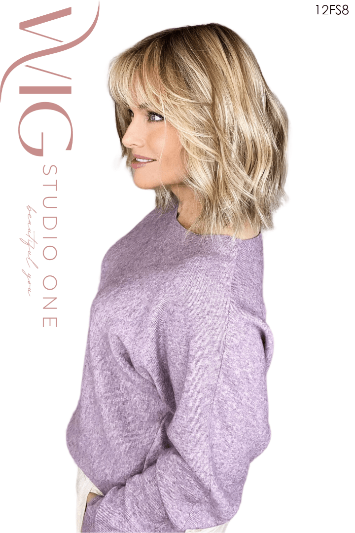 Open Box | Hollie by Jon Renau | HF Synthetic Lace Front Wig | Hand Tied | 8RH14 - Wig Studio 1