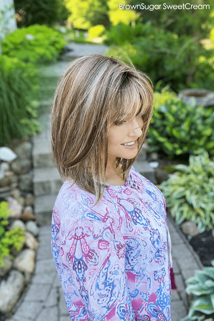 Open Box | Juliette Wig by PUSH | Average Cap | Mocha With Cream - Wig Studio 1