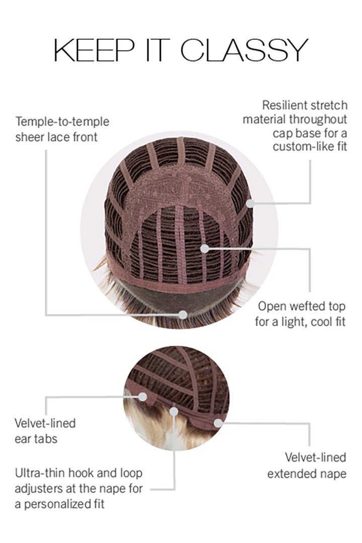 Open Box | Keep It Classy Wig by Gabor | Heat Friendly Synthetic Hair | Average Cap | GF511 - Wig Studio 1