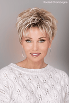 Open Box | Kris Wig by Tony of Beverly | Heat Friendly Synthetic Hair | Average Cap | Rooted Tahiti Blonde - Wig Studio 1