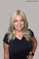 Open Box | Leoni | HF Synthetic Lace Front Wig | Mono Part | Creamy Toffee - Wig Studio 1