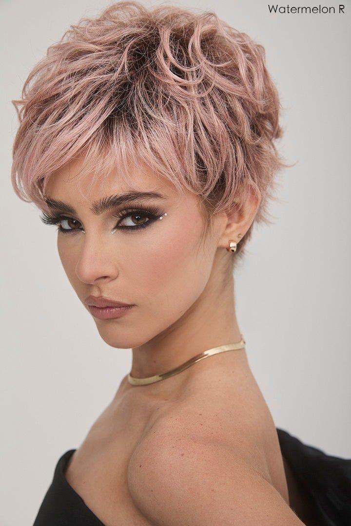 Open Box | Luca Wig by Rene of Paris | Average Cap | Ice Blonde - Wig Studio 1