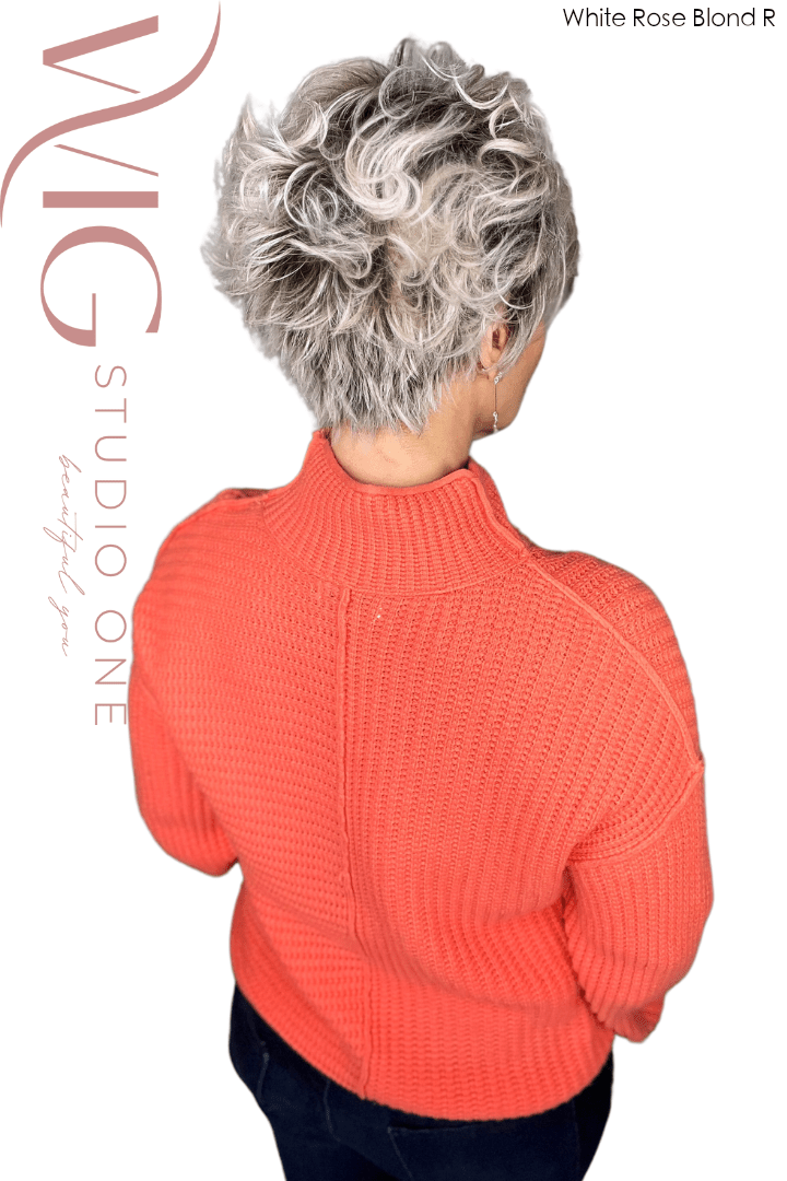 Open Box | Luca Wig by Rene of Paris | Average Cap | Ice Blonde - Wig Studio 1