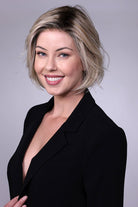 Open Box | Madison | HF Synthetic Lace Front Wig | Mono Part | Oyster Gray - Wig Studio 1