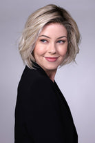 Open Box | Madison | HF Synthetic Lace Front Wig | Mono Part | Oyster Gray - Wig Studio 1