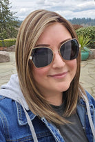 Open Box | Megan Wig by PUSH | Average Cap | Rootbeer Float Blonde - Wig Studio 1