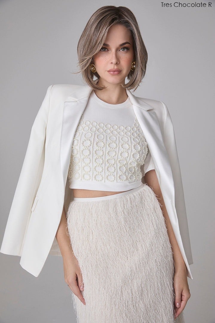 Open Box | Mira Hand Tied Wig by Amore | Average Cap | Milky Opal - R - Wig Studio 1