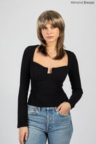 Open Box | Miranda by Envy | Synthetic Wig | Basic Cap | Medium Grey - Wig Studio 1