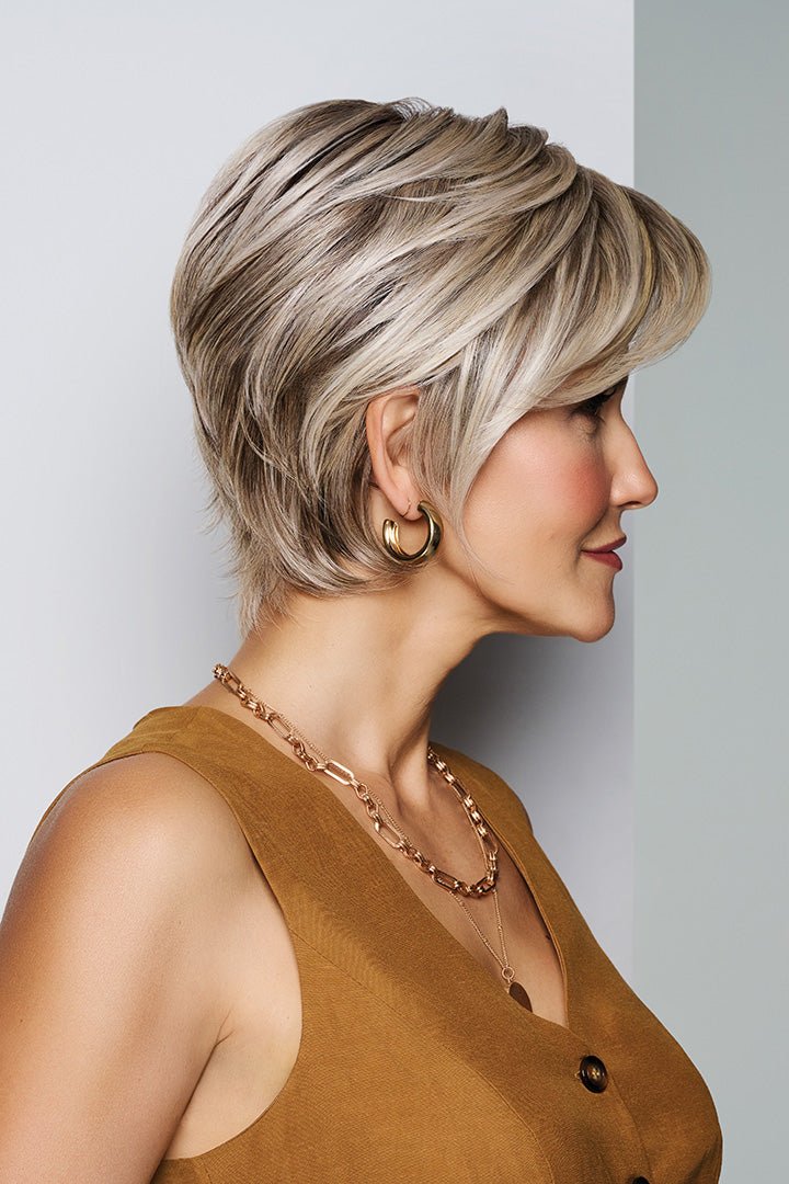 Open Box | Posh Premiere Hand Tied Wig by Raquel Welch | Average Cap | RL6/8 - Wig Studio 1