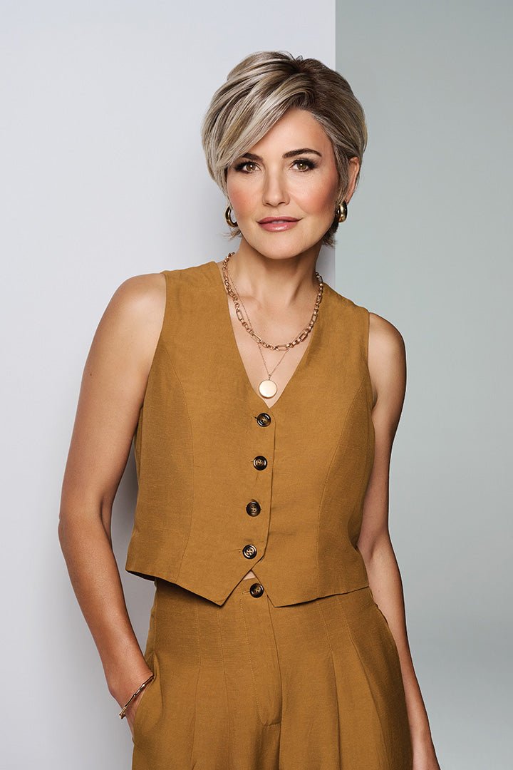 Open Box | Posh Premiere Hand Tied Wig by Raquel Welch | Average Cap | RL6/8 - Wig Studio 1