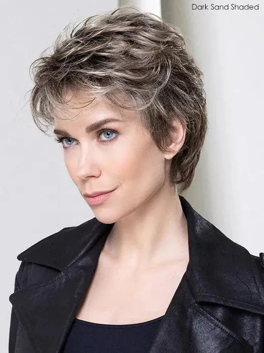 Open Box | Prima Soft Hand Tied Wig by Ellen Wille | Petite/Average Cap | Bahama Beige Shaded - Wig Studio 1