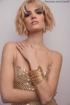 Open Box | Rosanna | HF Synthetic Lace Front Wig | Mono Part | Buttercream Blond - R - Wig Studio 1