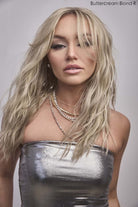 Open Box | Roxie | HF Synthetic Lace Front Wig | Mono Part | Melted Marshmallow - Wig Studio 1