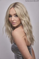 Open Box | Roxie | HF Synthetic Lace Front Wig | Mono Part | Melted Marshmallow - Wig Studio 1