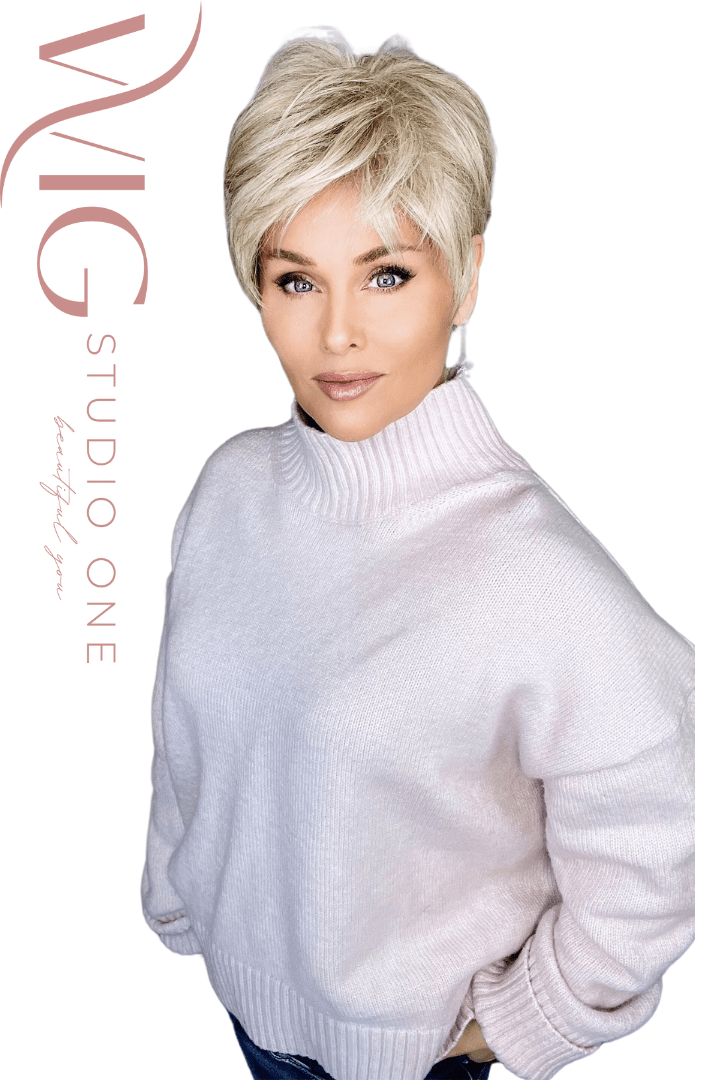 Open Box | S104 Claire wig by WigPro | Heat Friendly Synthetic Hair | Average Cap | 16/613 - Wig Studio 1