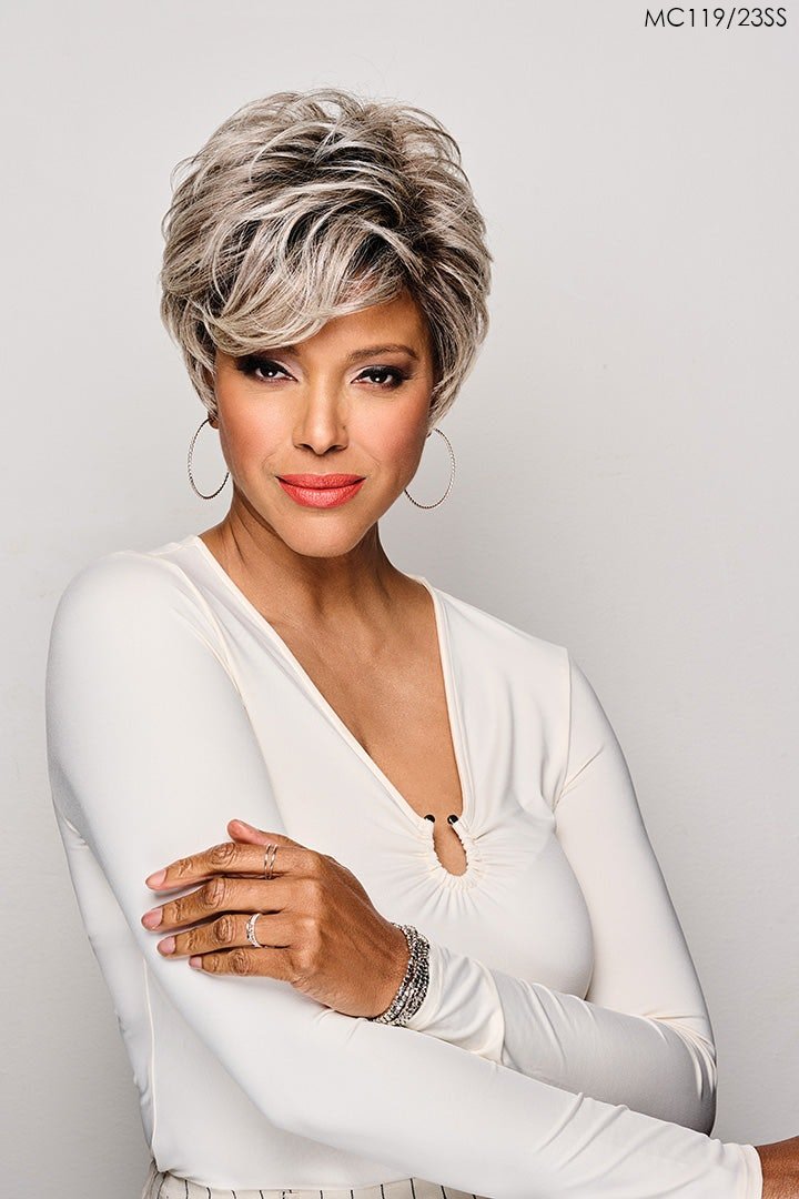 Open Box | Simone Wig by Kim Kimble | Average Cap | MC2/4 - Wig Studio 1