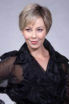 Open Box | Spencer by Belle Tress | Heat Friendly Synthetic Wig | Mono Top | Milkshake Blonde - R - Wig Studio 1