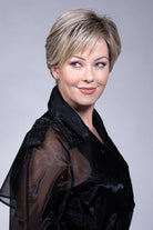 Open Box | Spencer by Belle Tress | Heat Friendly Synthetic Wig | Mono Top | Milkshake Blonde - R - Wig Studio 1