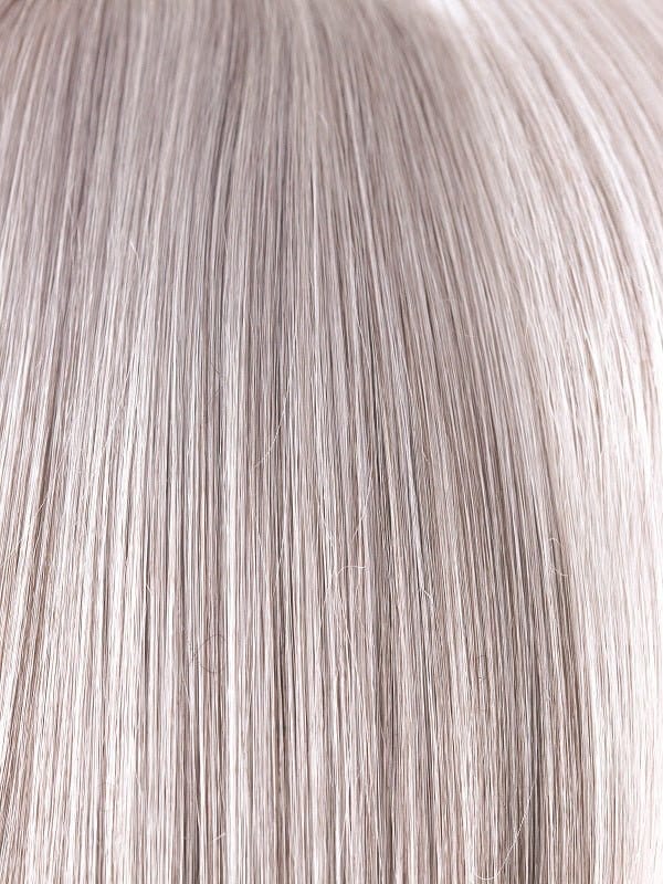 Silver Stone | Silver Medium Brown blend that transitions to more Silver then to Medium Brown the to Silver bangs